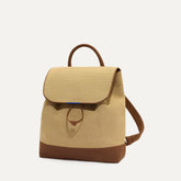 PLP |The Cinch Back Pack in Brown Butter shown from the front.