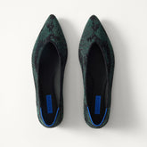 PDP | The Point III in ReVelvet Evergreen Python shown from the top.