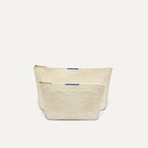 PLP |The Travel Pouch Set in Moonflower shown from the front.