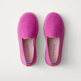 PDP | The Mini Loafer in ReVelvet™ Sweetpea shown from the top.