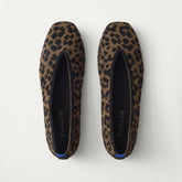PDP |The Max Square Ballerina in ReVelvet Spotted Cat shown from the top.