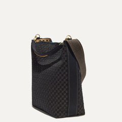 The Bucket Bag in Night Song shown in a diagonal view.