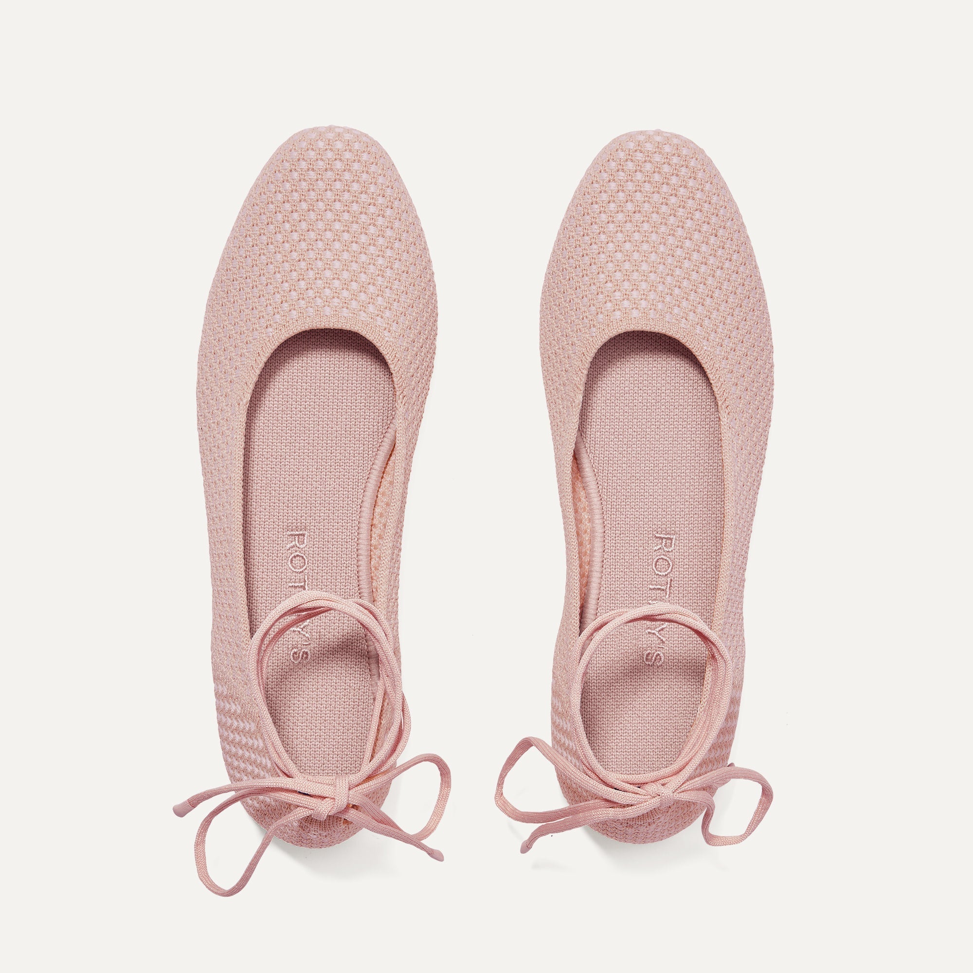 The Square Wrap in Ballerina shown from the top.