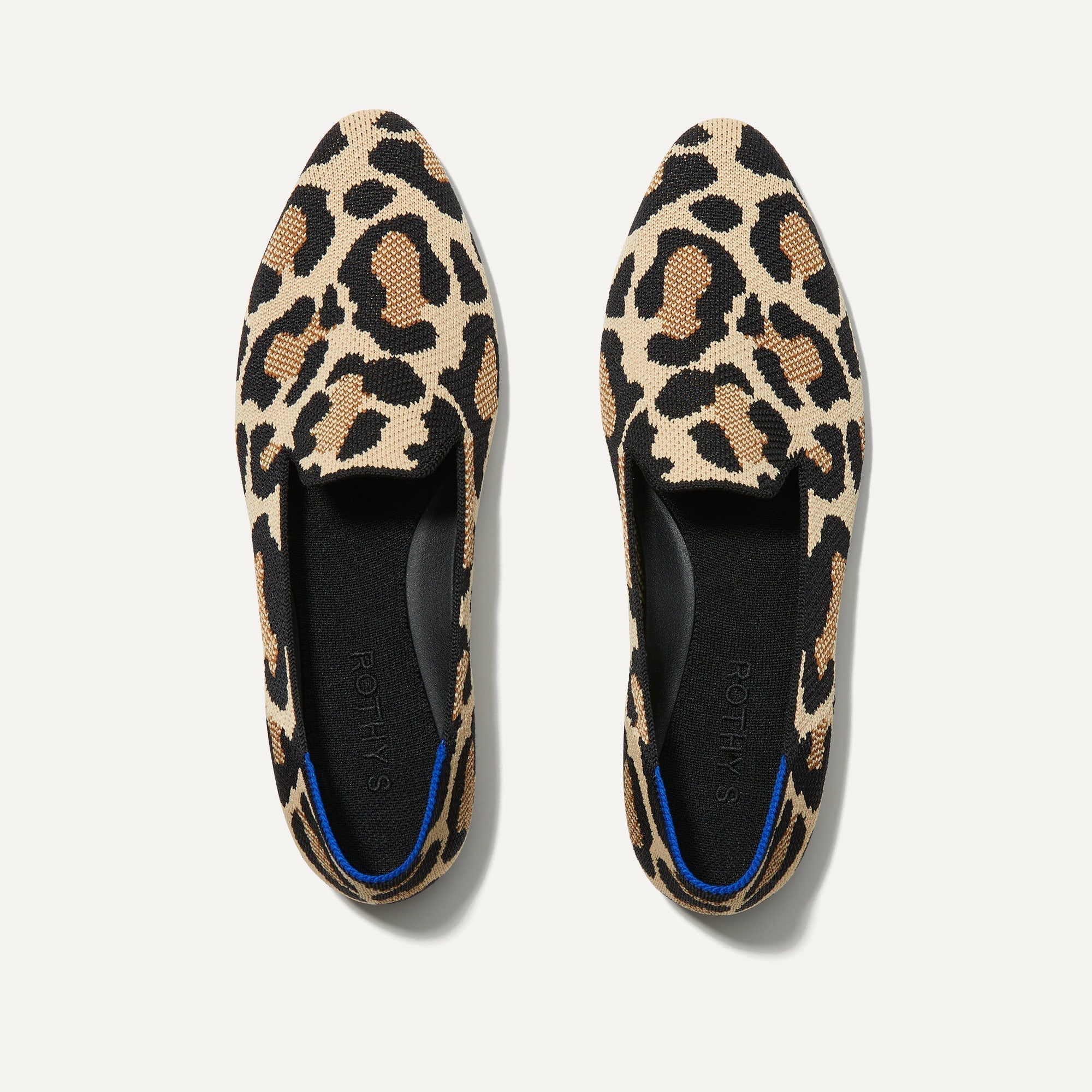 The Almond Loafer in Desert Cat shown from the top. 