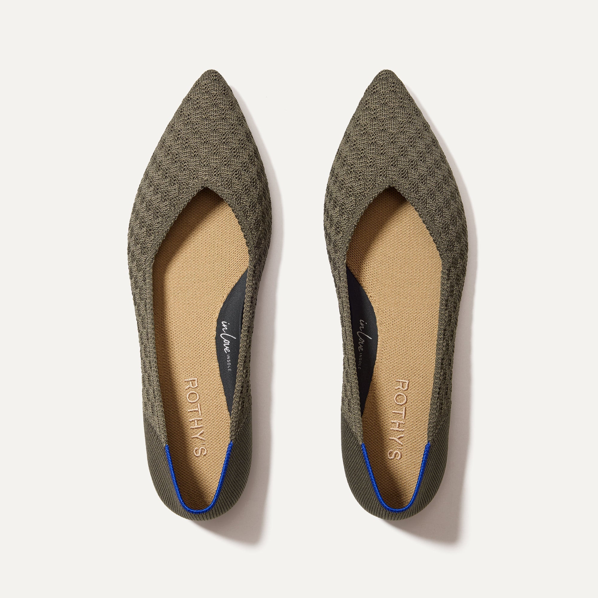 The Point II in Safari Basketweave shown from the top.