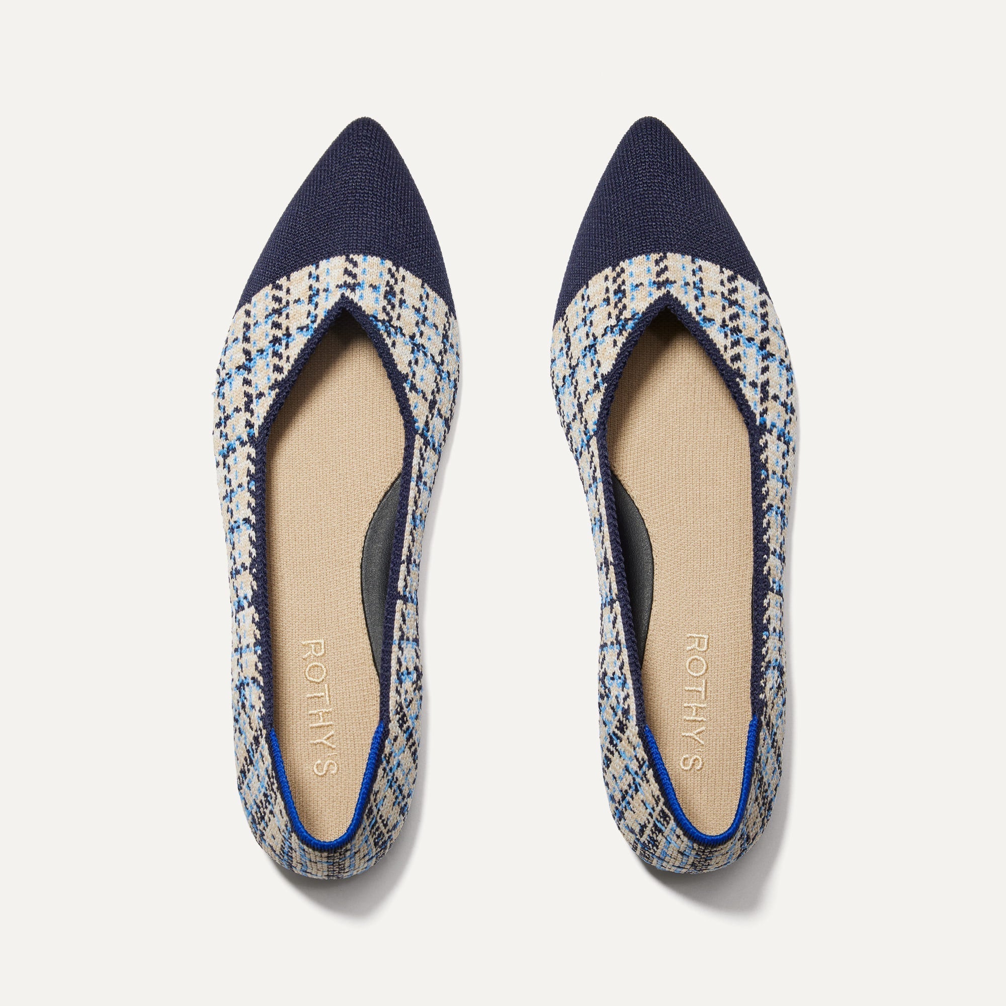 The Point II in Sunny Tweed shown from the top.