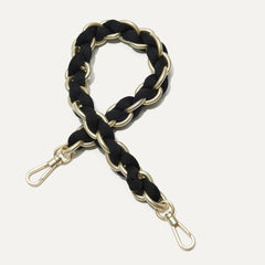 The Shoulder Strap in Black.