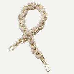 The Shoulder Strap in White.