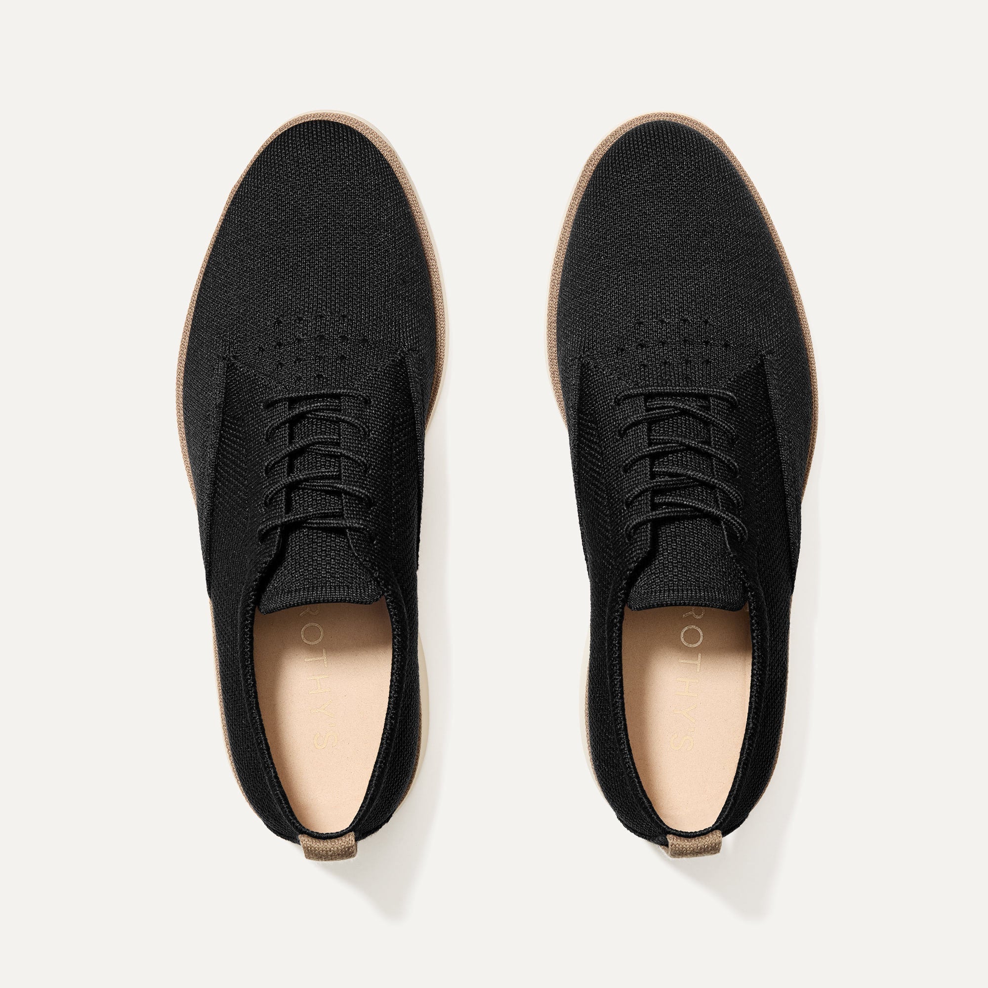 The Oxford in Black shown from the top. 