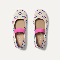 The Kids Mary Jane in Bubblegum Pop shown from the top.