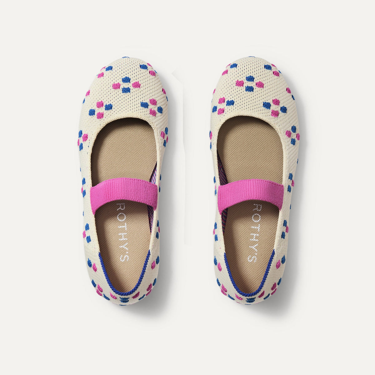 The Kids Mary Jane in Bubblegum Pop shown from the top.