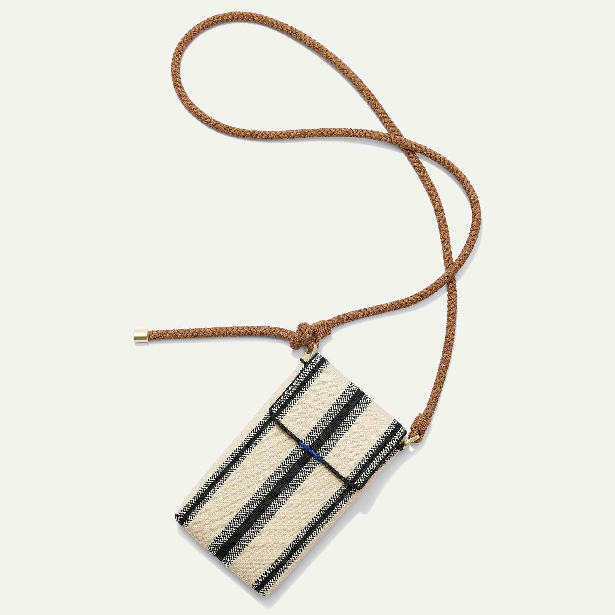 PDP | The Phone Crossbody in Coastline shown from above.