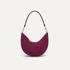 PLP |The Mini Crescent Bag in Beet.