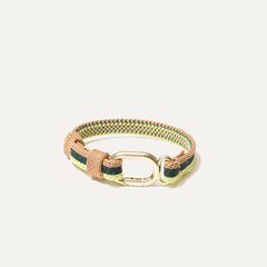 PLP |The Bracelet in Neon Pine Stripe.