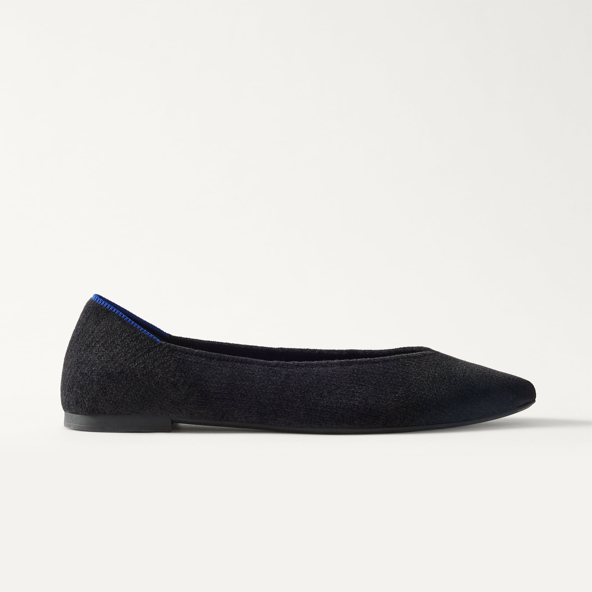 side | The Point III in ReVelvet Black shown from the side. 