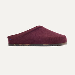 side | The Casual Clog in ReVelvet™ Syrah shown from the side.