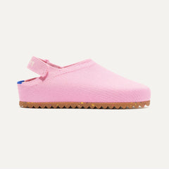 side | The Kids Clog in Tutu shown from the side. 