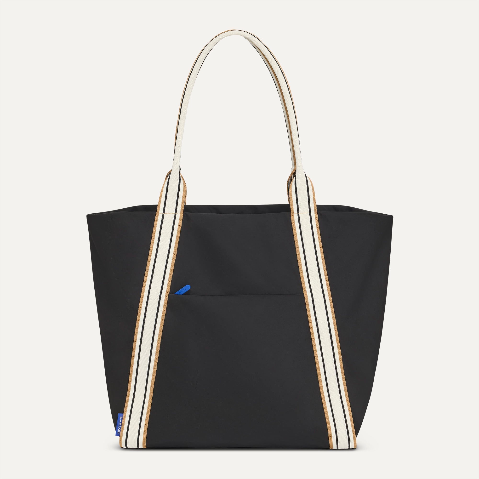 PDP |The Travel Tote in Ink shown from the front.