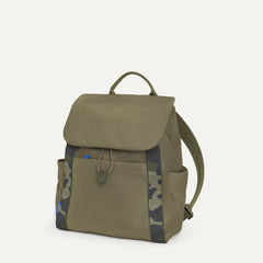 PLP |The Travel Cinch Backpack in Forest shown from the front.