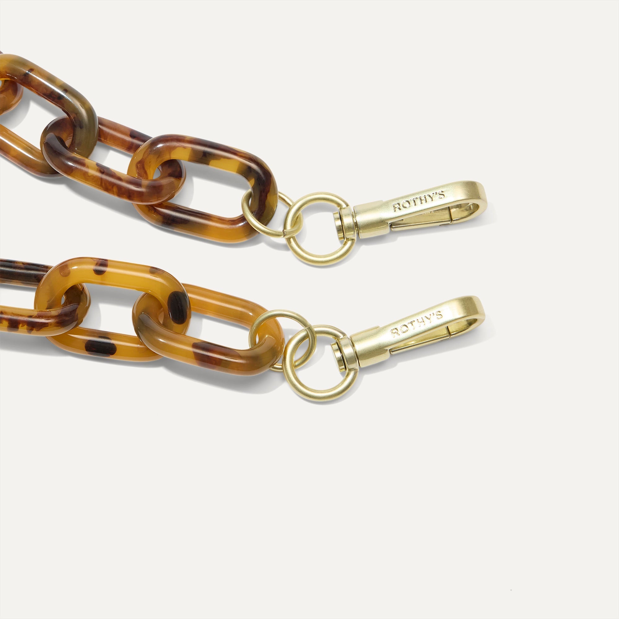The Shoulder Strap in Tortoise Chain.