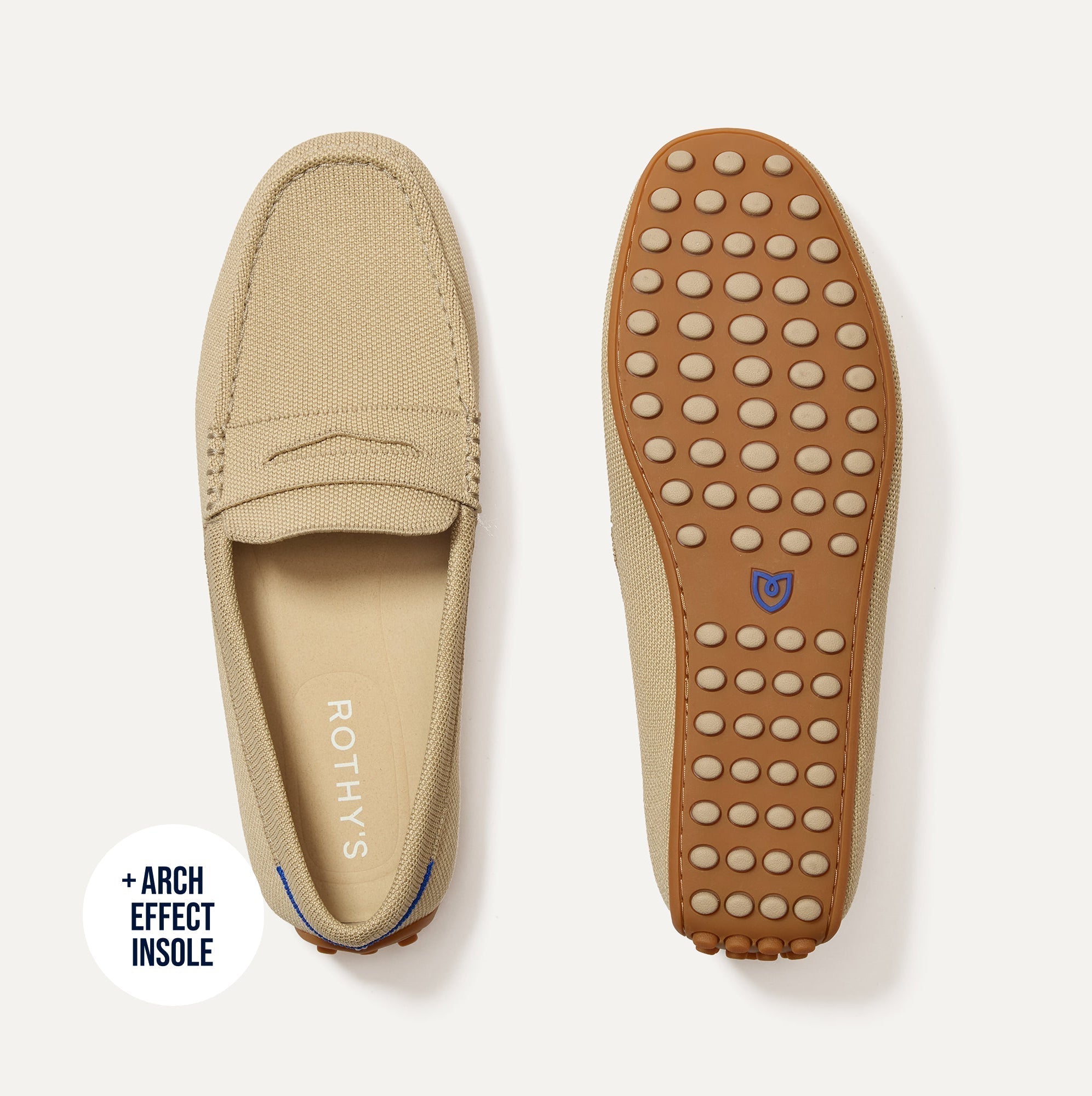 The Men's Daily Driver in Shore shown from the top. 