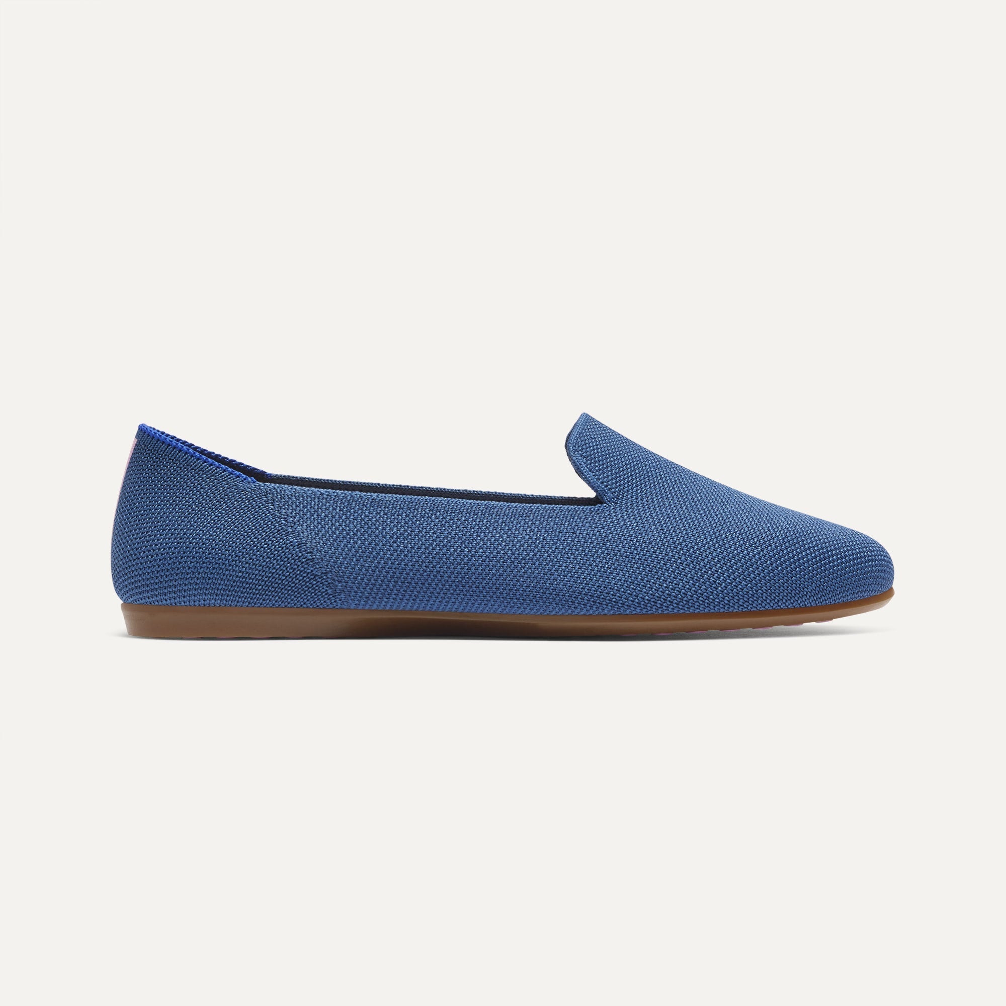 side | The Daily Loafer in Blue Trench shown from the side. 