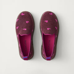 PDP | The Mini Loafer in ReVelvet™ Heartbeat shown from the top.